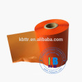 Thermo-Etiketten für Vinyletiketten 110 * 600 orange TTR-Thermotransferband